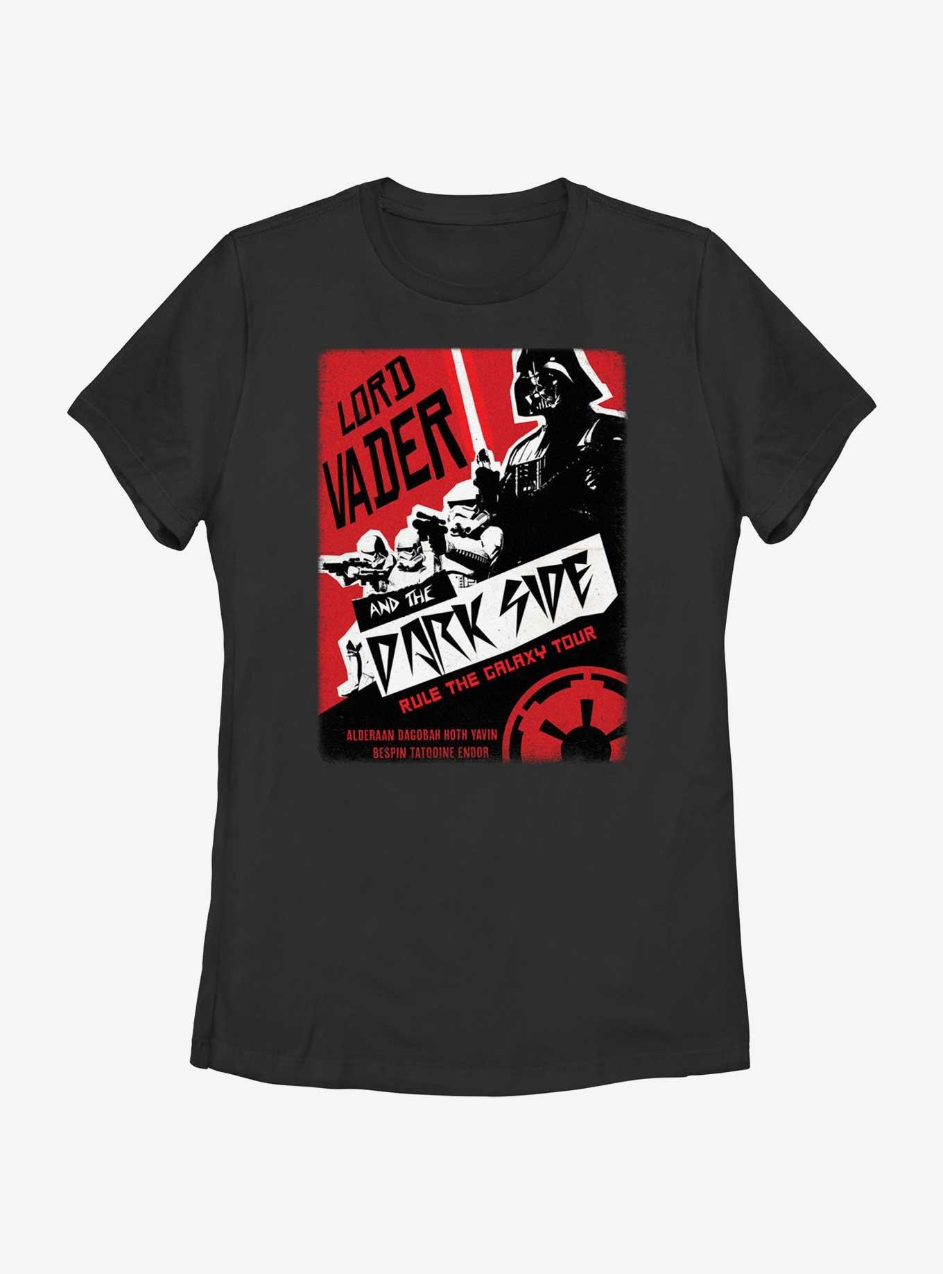 Star Wars Lord Vader And The Dark Side Tour Womens T-Shirt, , hi-res