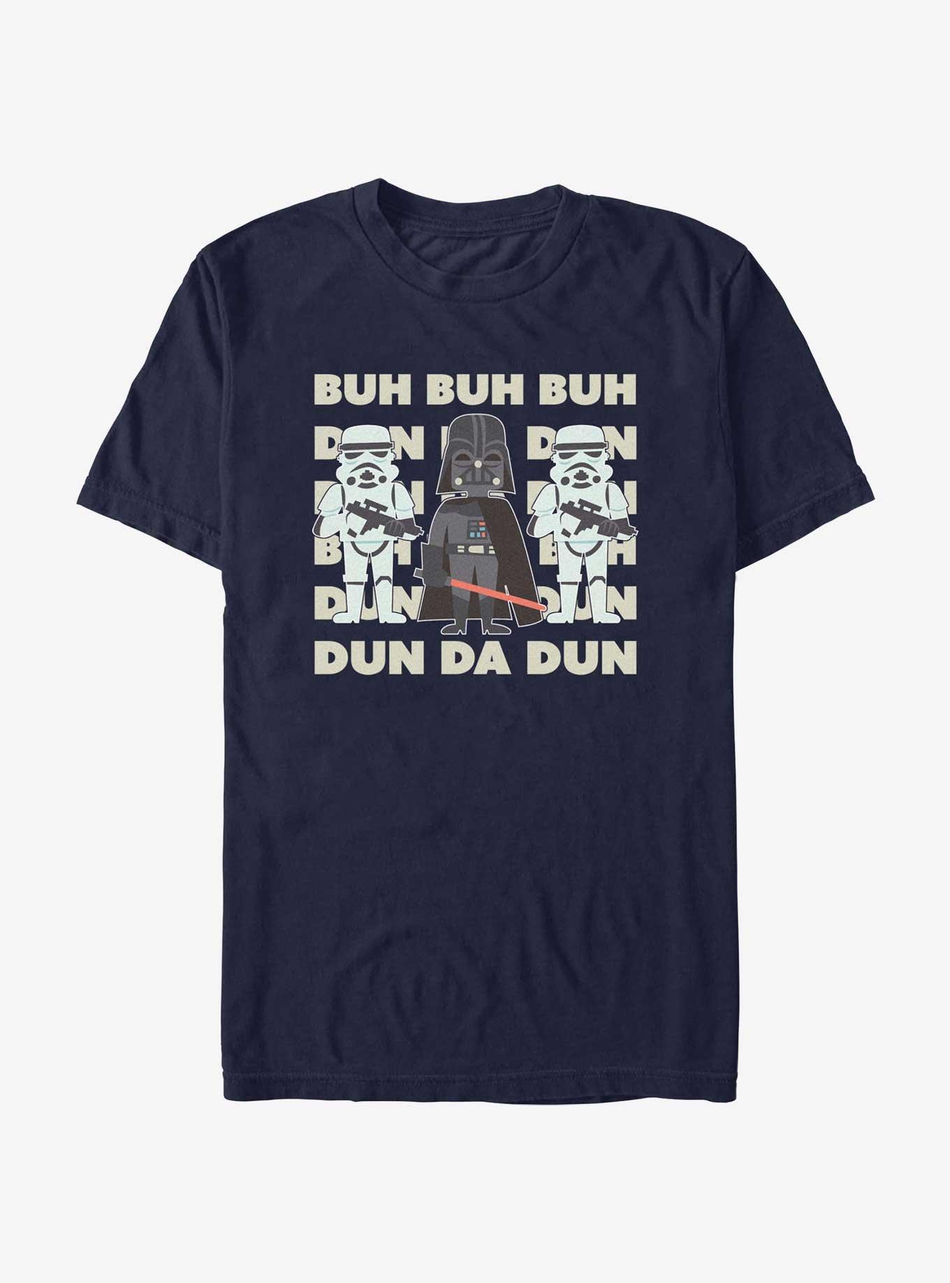 Star Wars The Imperial March Illustration T-Shirt, NAVY, hi-res