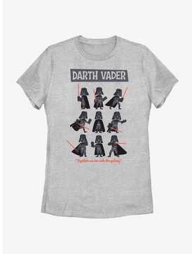 Star Wars Darth Vader Pose Collage Womens T-Shirt, , hi-res