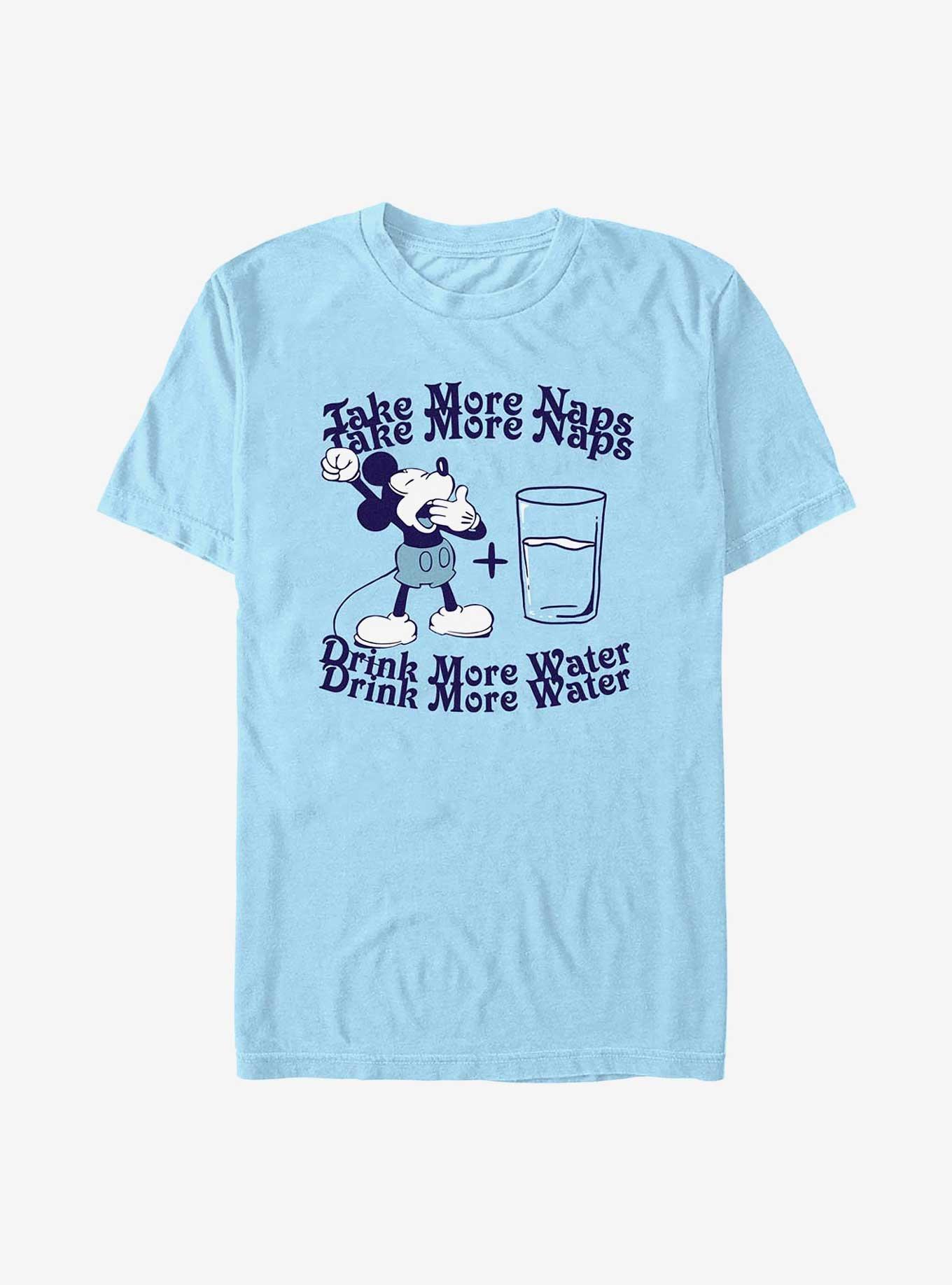Disney Mickey Mouse Take More Naps T-Shirt, LT BLUE, hi-res
