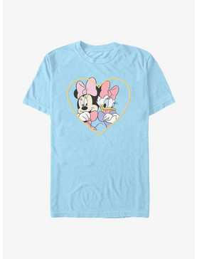 Disney Minnie Mouse & Daisy Duck Back To Back Heart T-Shirt, , hi-res