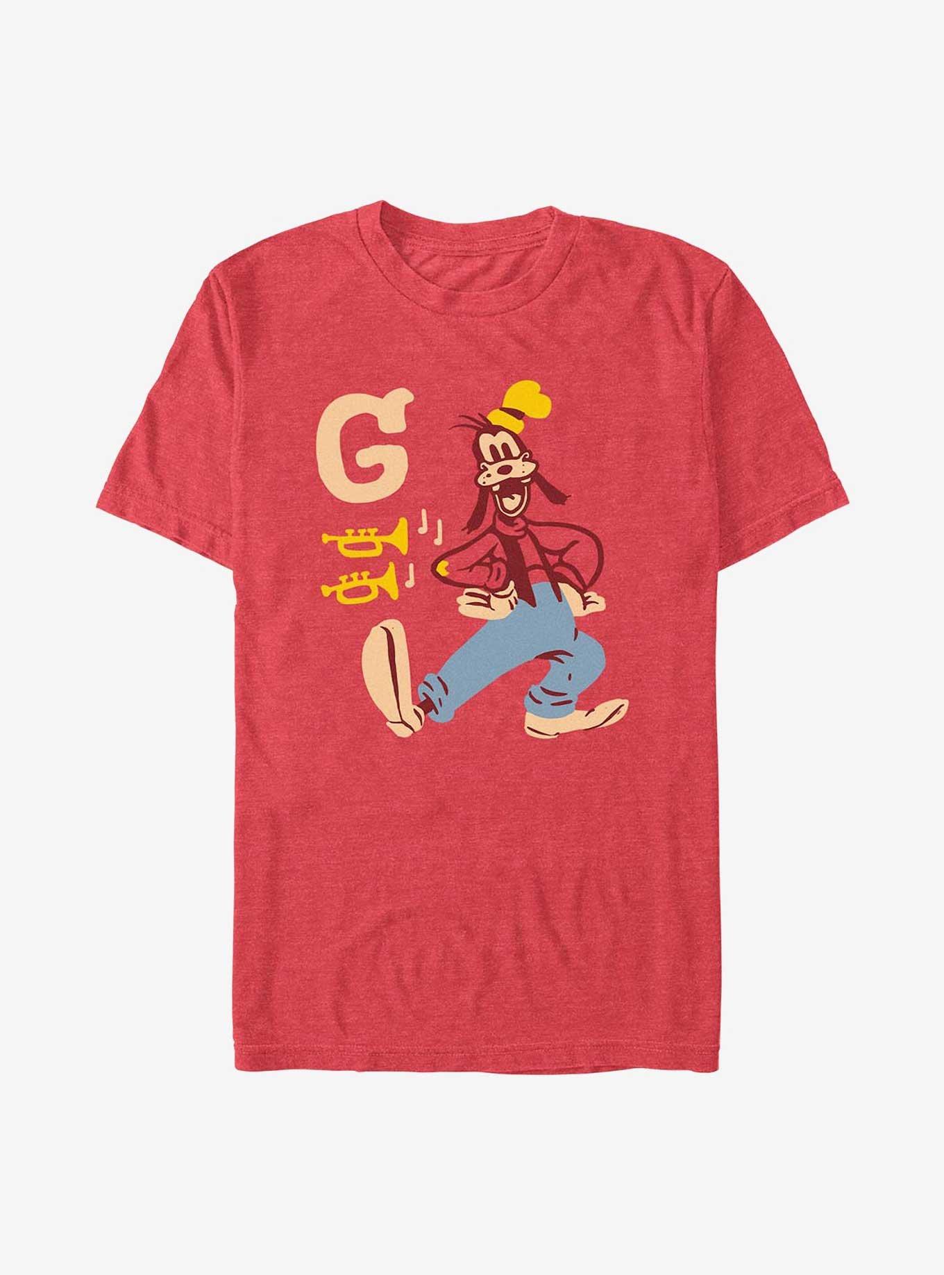 Disney Goofy Doodle T-Shirt, RED HTR, hi-res
