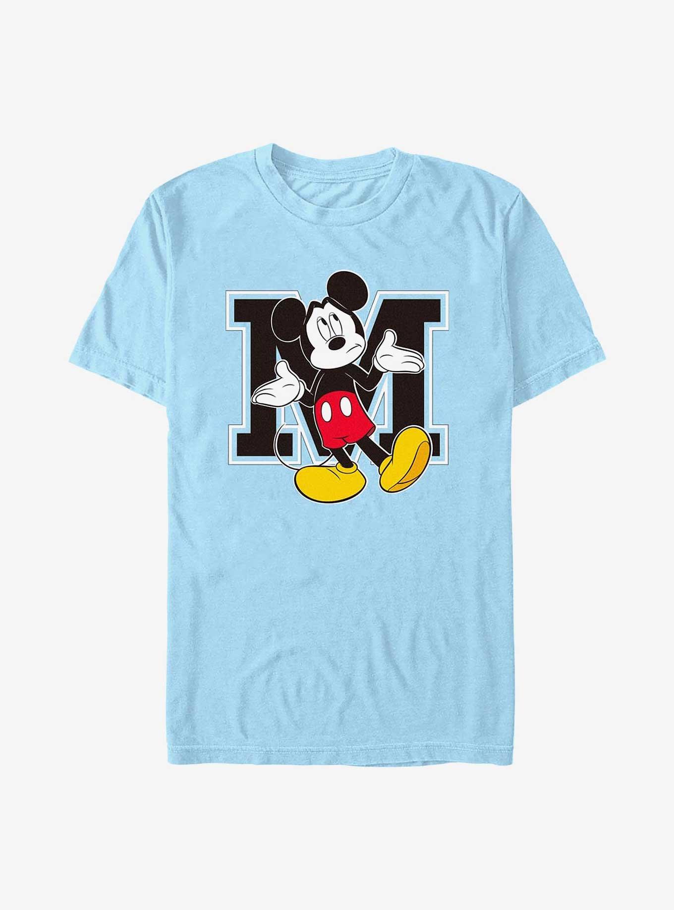 Disney Mickey Mouse Big M Mickey T-Shirt, , hi-res