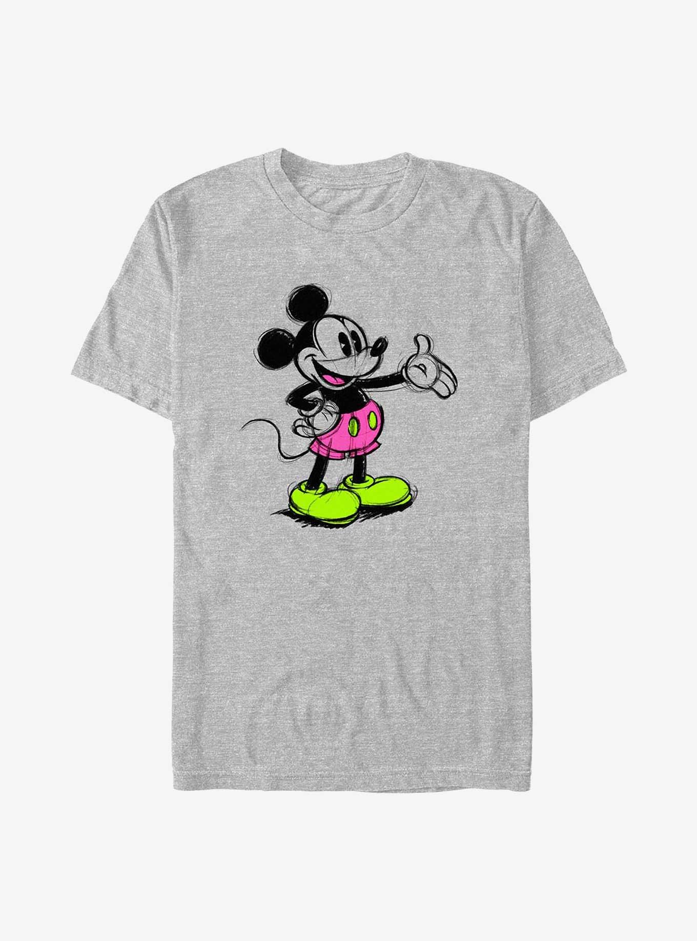 Disney Mickey Mouse Sketchy T-Shirt, , hi-res