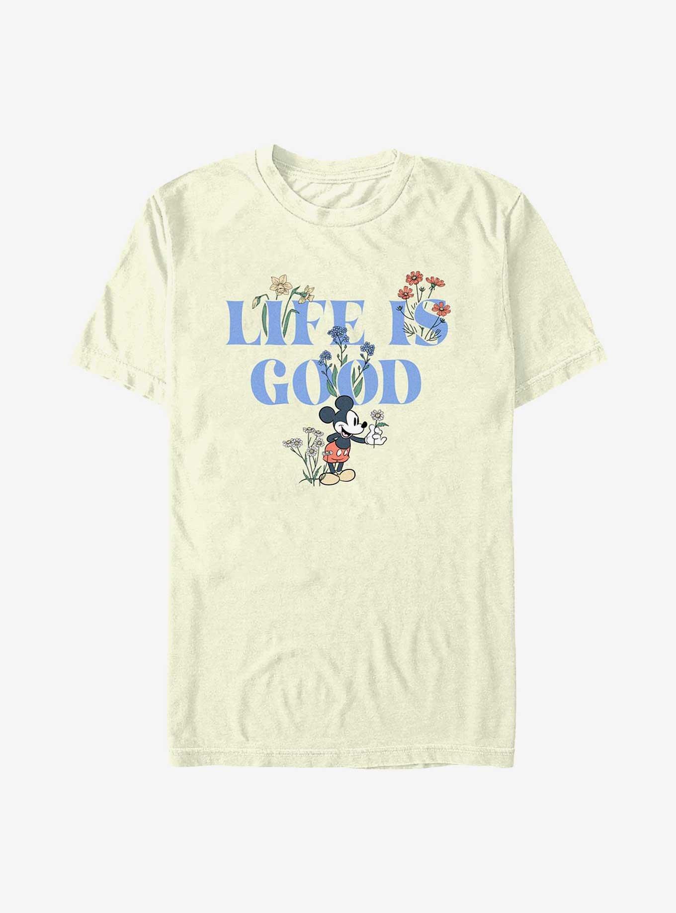 Disney Mickey Mouse Life's Good T-Shirt, , hi-res