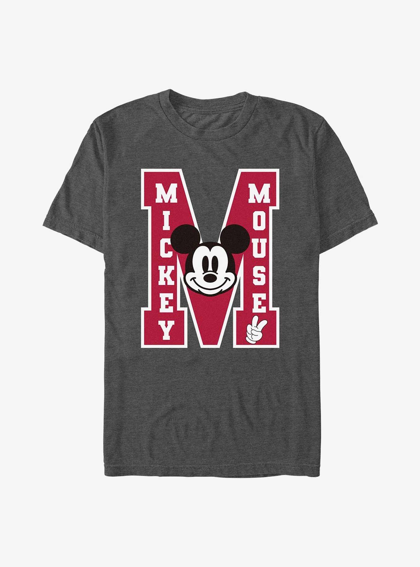 Disney Mickey Mouse Big M Logo T-Shirt