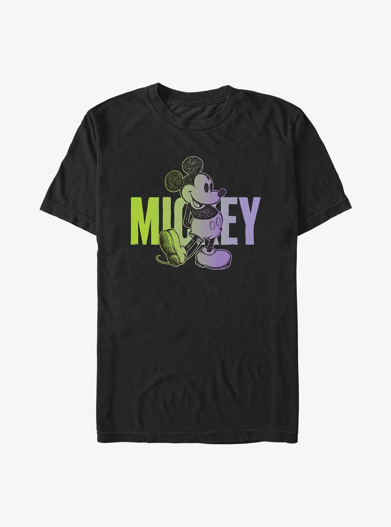 Disney Mickey Mouse Mickey Sketch Checker T-Shirt, , hi-res