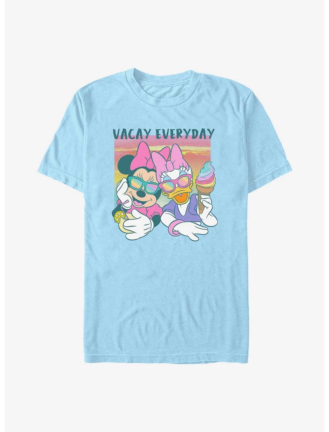 Disney Minnie Mouse & Daisy Duck Vacay Besties T-Shirt, LT BLUE, hi-res