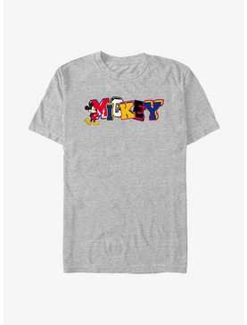 Disney Mickey Mouse Mickey Spelled T-Shirt, , hi-res