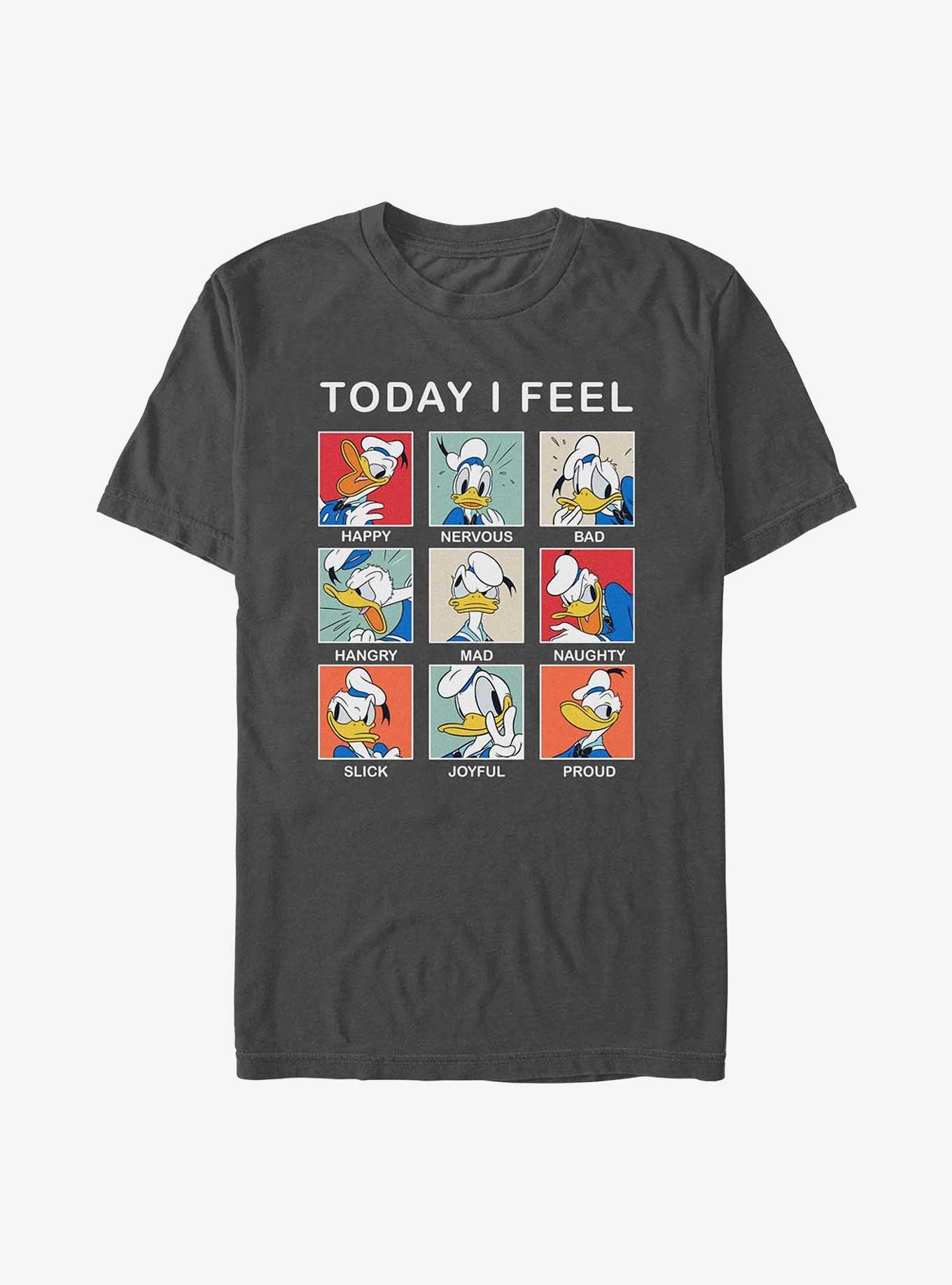 Disney Donald Duck Today I Feel T-Shirt, , hi-res