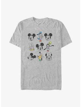Disney Mickey Mouse Friends Faces T-Shirt, , hi-res