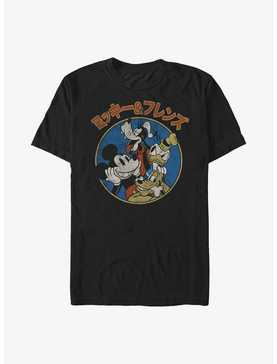 Disney Mickey Mouse & Friends Kanji Retro T-Shirt, , hi-res