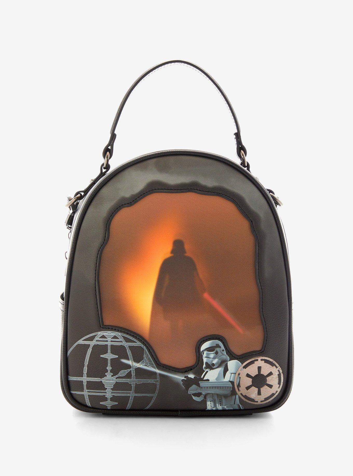 Her Universe Star Wars Anakin & Darth Vader Lenticular Convertible Handbag Her Universe Exclusive, , hi-res