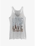 Dune Long Live The Fighters Paul Womens Tank Top, WHITE HTR, hi-res
