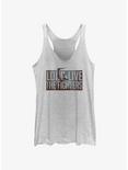 Dune Long Live The Fighters Paul Panels Womens Tank Top, WHITE HTR, hi-res