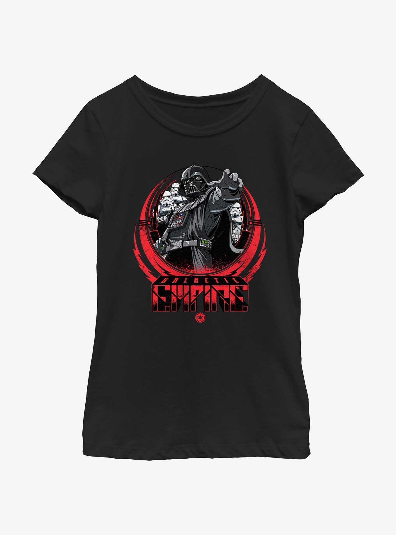 Star Wars Galactic Empire Icon Youth Girls T-Shirt, , hi-res