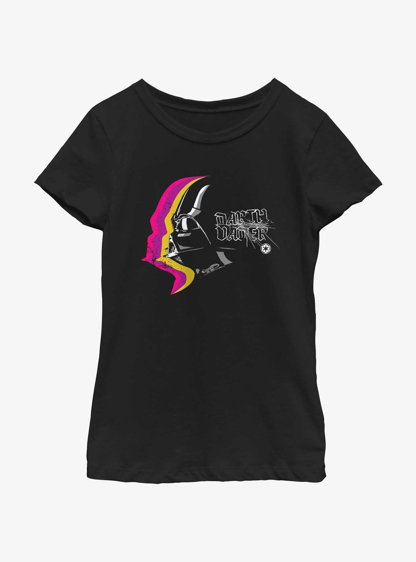 Star Wars Darth Vader Profile Youth Girls T-Shirt, , hi-res