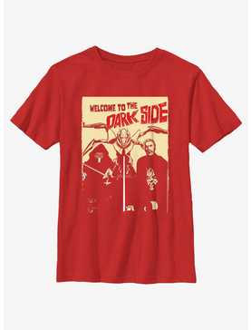 Star Wars Welcome To The Dark Side Retro Poster Youth T-Shirt, , hi-res