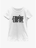 Star Wars Galactic Empire Logo Icons Youth Girls T-Shirt, WHITE, hi-res