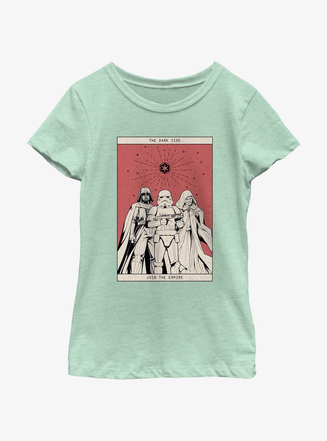 Star Wars The Dark Side Tarot Youth Girls T-Shirt, , hi-res