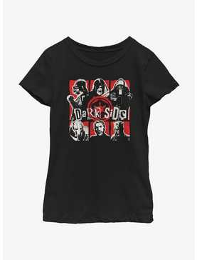 Star Wars Dark Side Grid Youth Girls T-Shirt, , hi-res