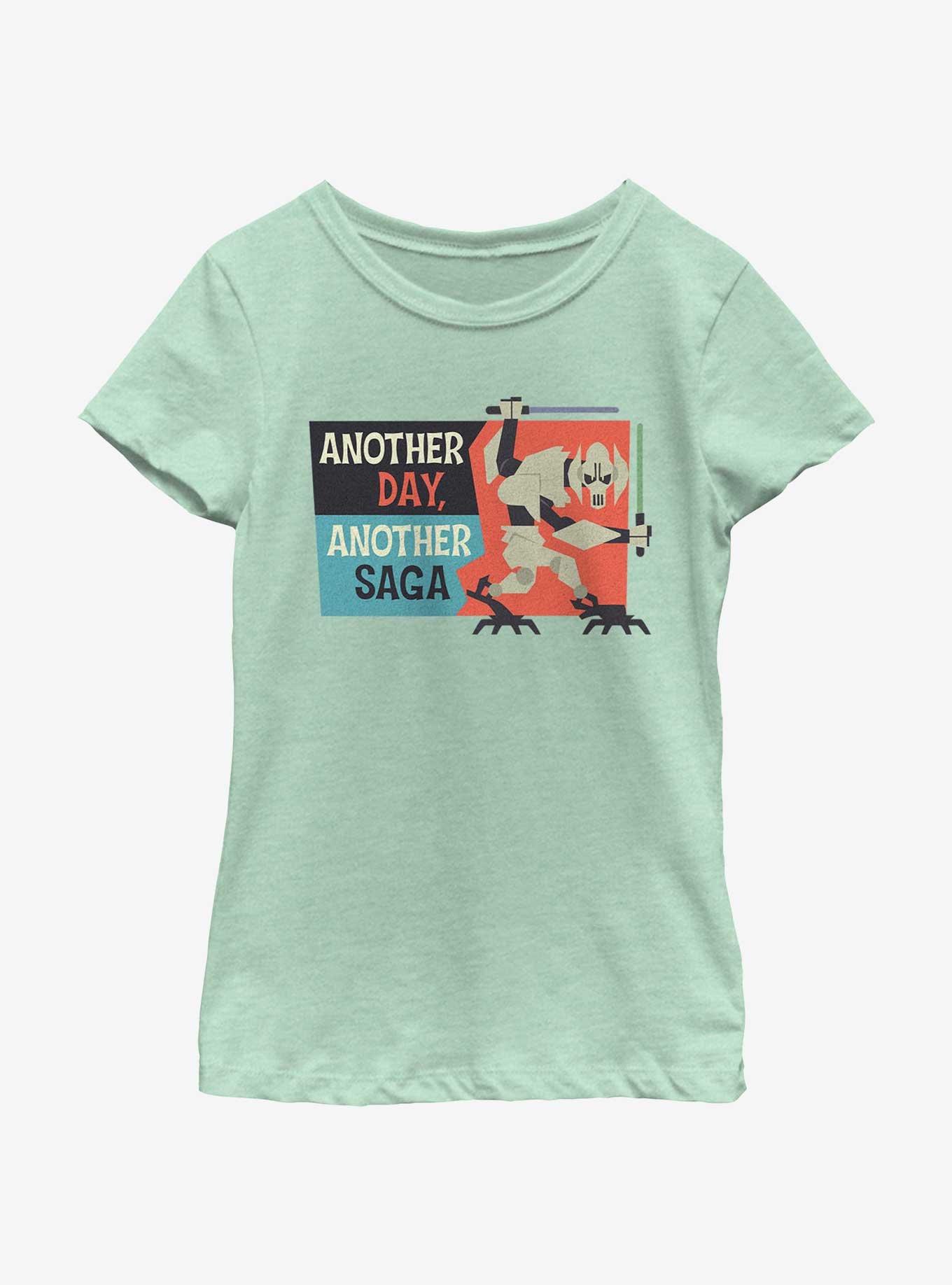Star Wars Another Day Another Saga General Grievous Youth Girls T-Shirt, , hi-res