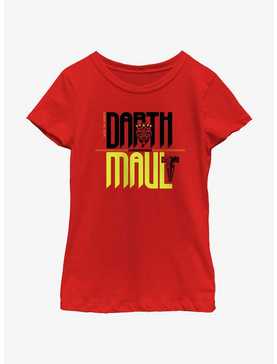 Star Wars Twice The Menace Darth Maul Youth Girls T-Shirt, , hi-res