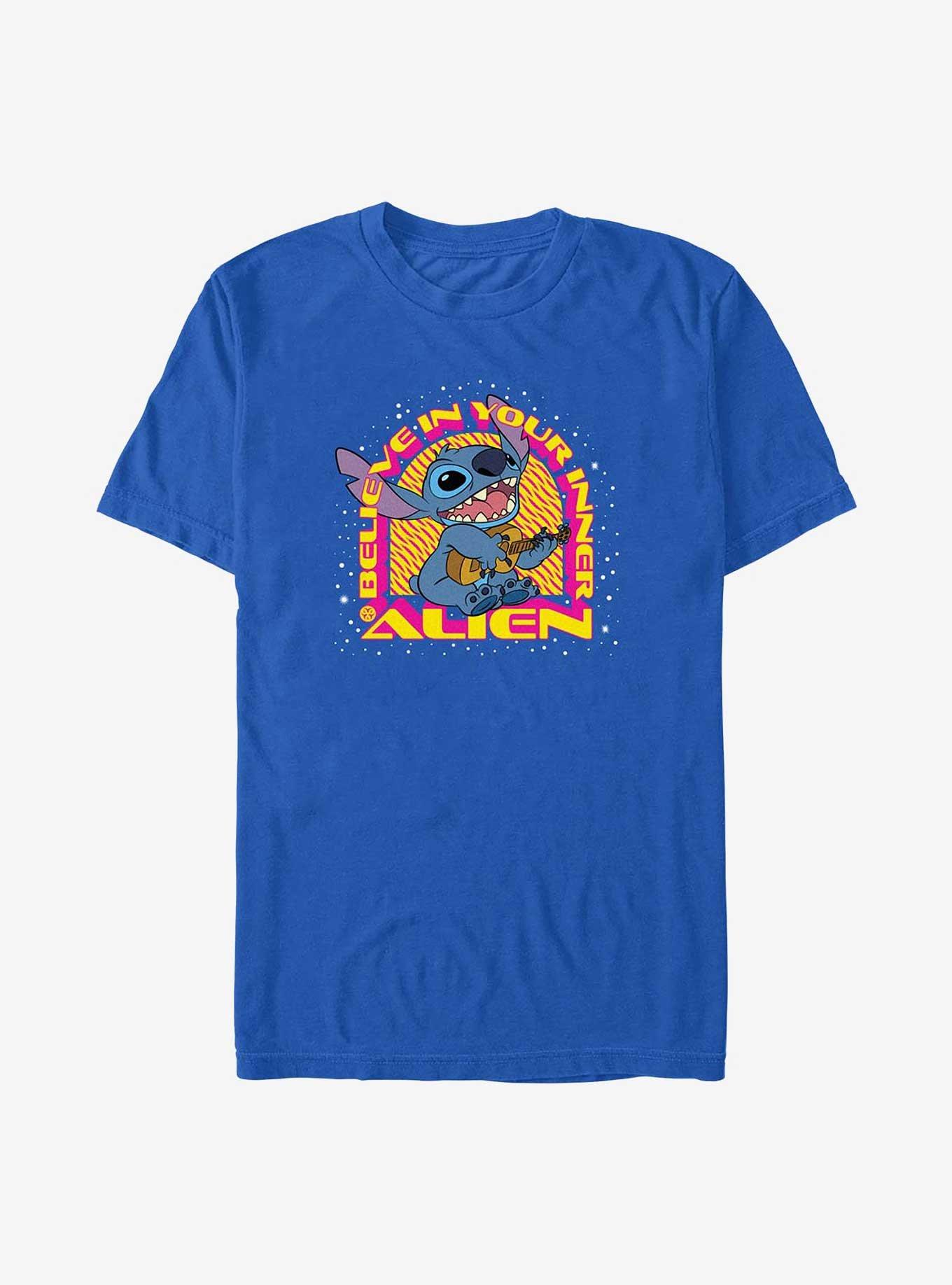 Disney Lilo & Stitch Believe In Your Inner Alien T-Shirt, , hi-res