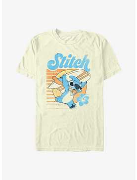 Disney Lilo & Stitch Surf Stitch Stripes T-Shirt, , hi-res