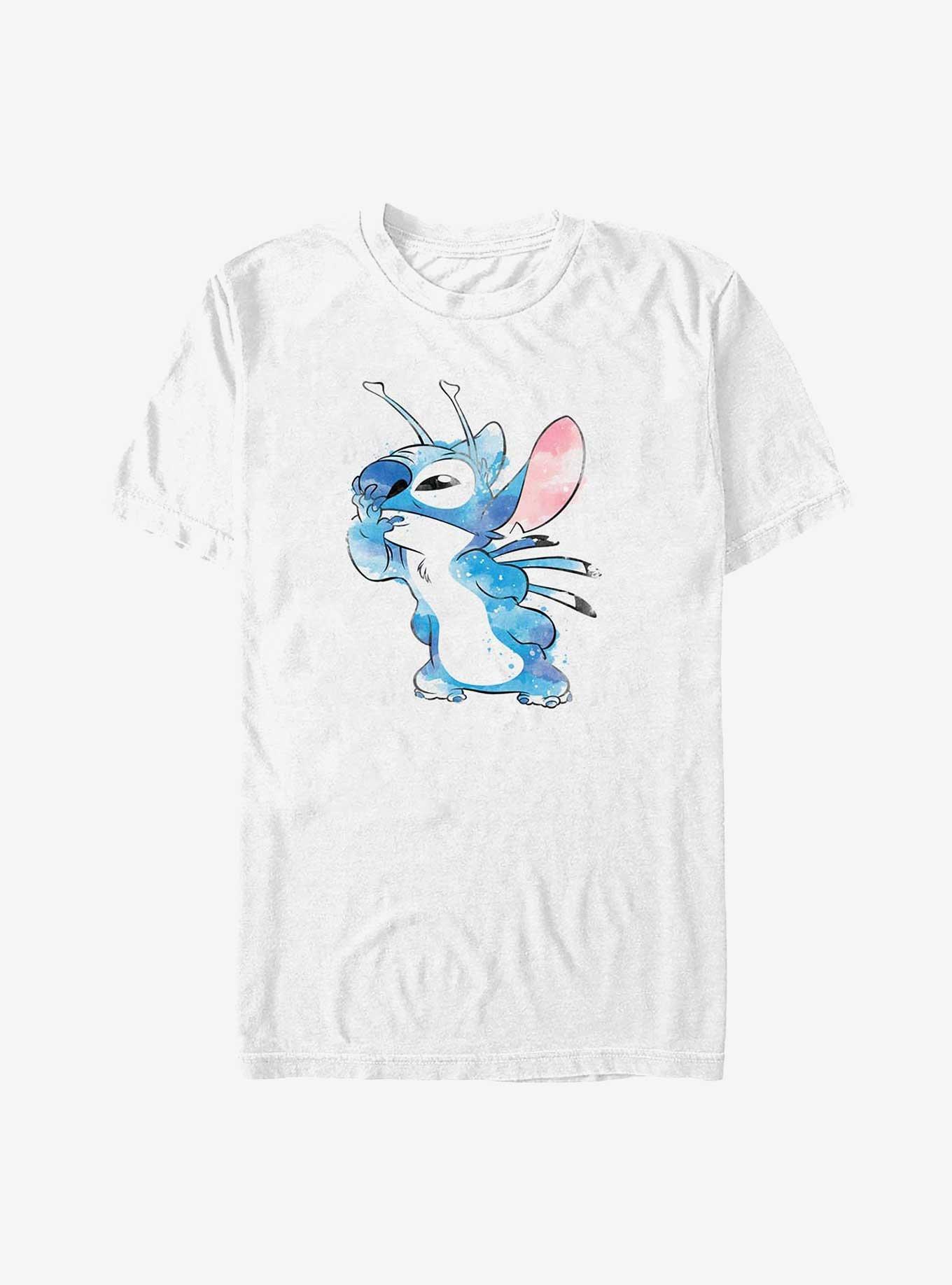 Disney Lilo & Stitch Alien Watercolor T-Shirt