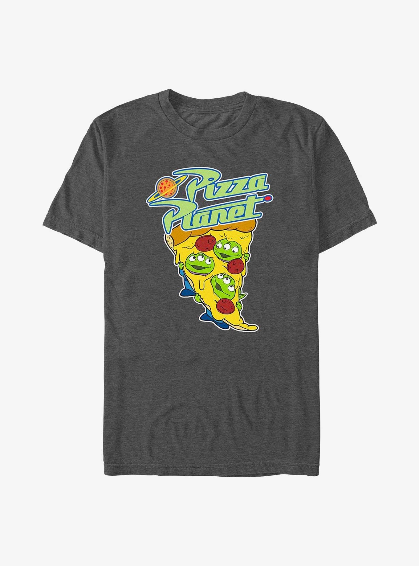 Disney Pixar Toy Story Pizza Triplet Slice T-Shirt, CHAR HTR, hi-res