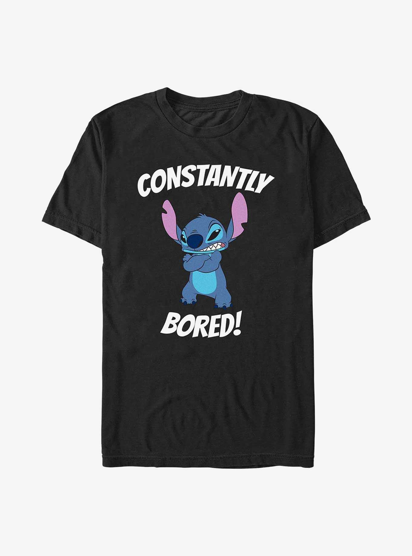 Disney Lilo & Stitch Constantly Bored T-Shirt, , hi-res