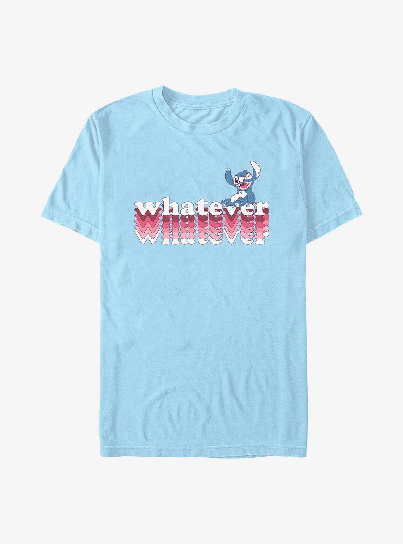 Disney Lilo & Stitch Whatever Stitch T-Shirt, , hi-res