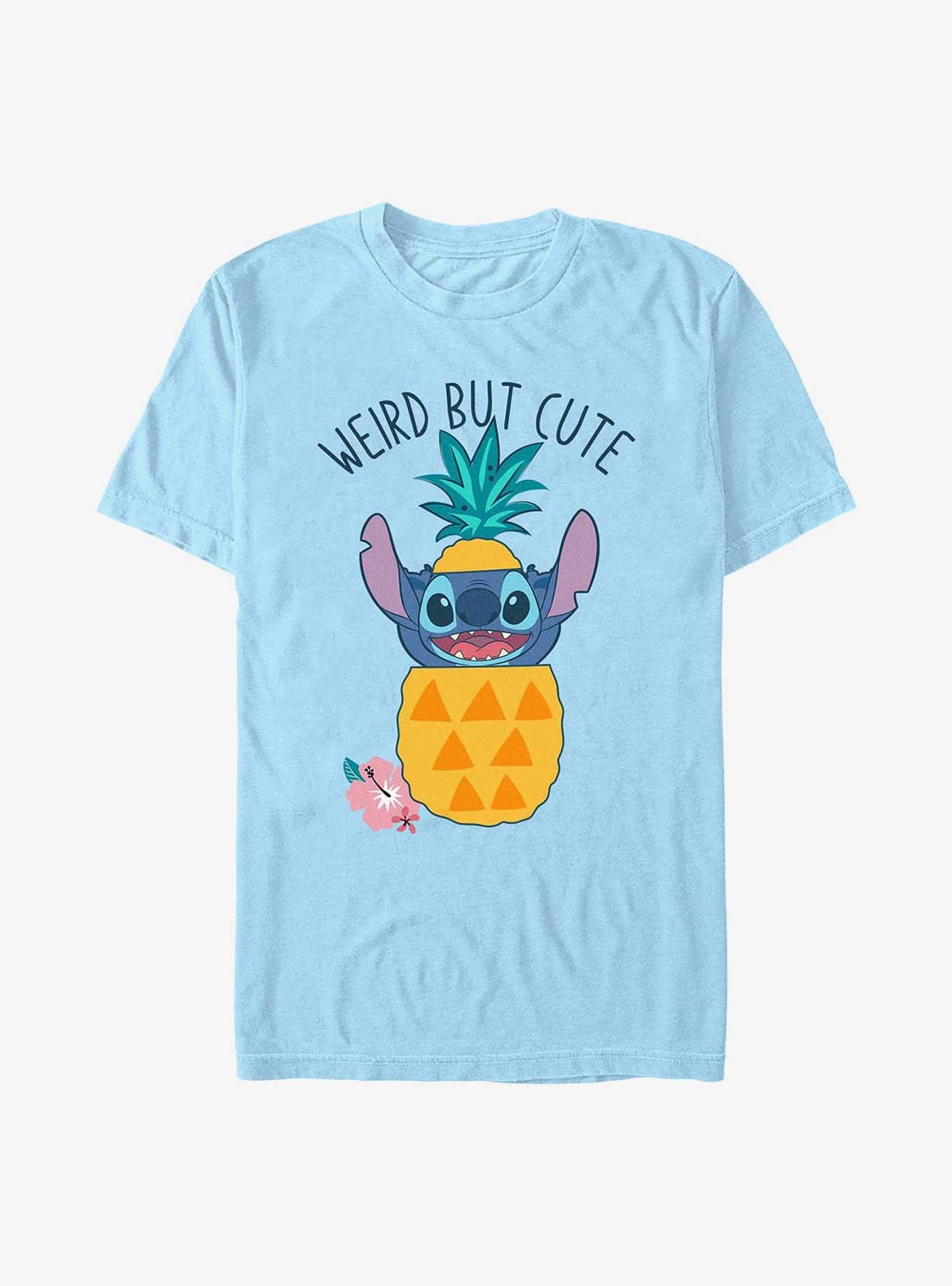 Disney Lilo & Stitch Weird But Cute Pineapple T-Shirt, , hi-res