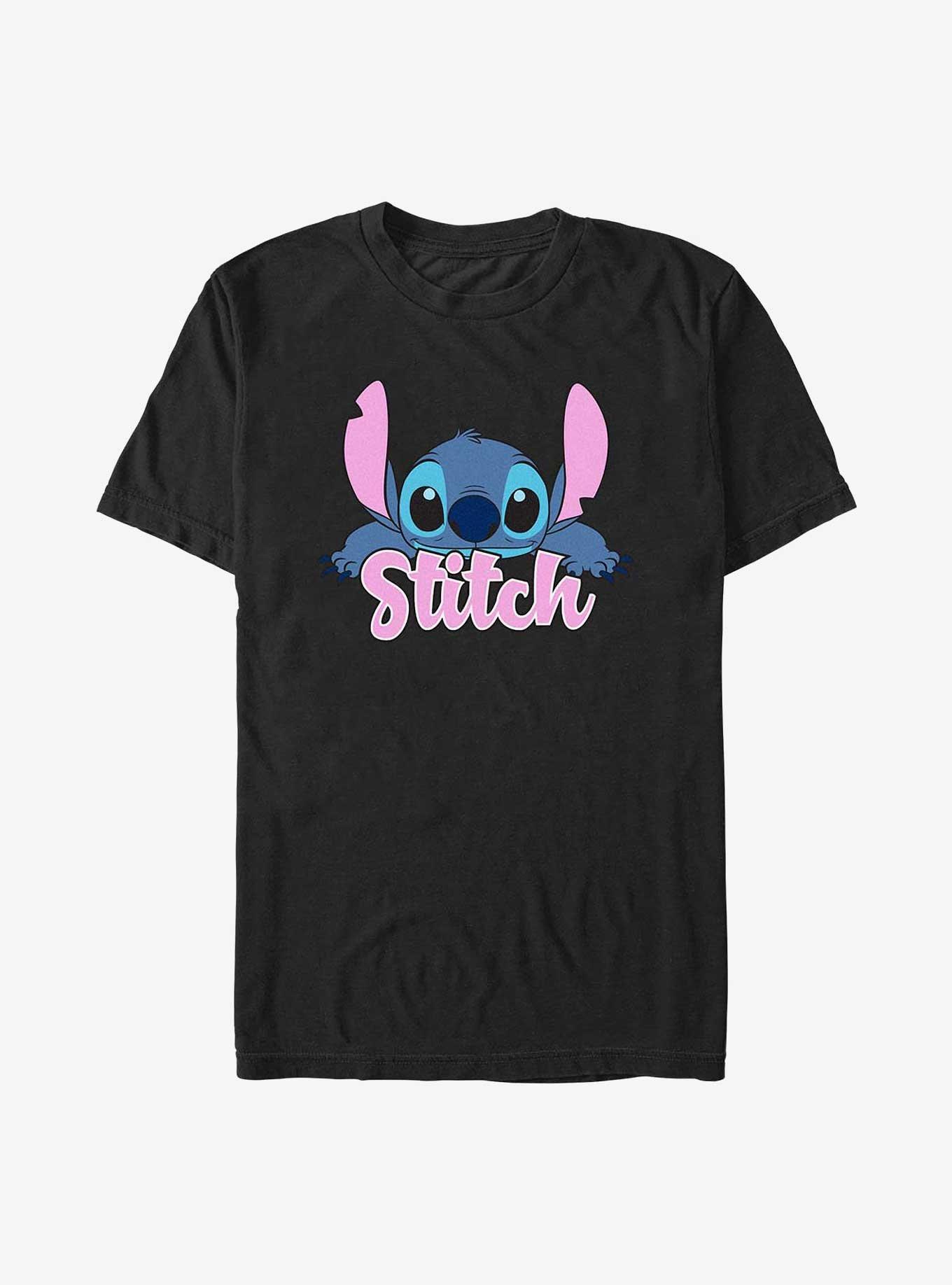 Disney Lilo & Stitch Stitch Slide T-Shirt, BLACK, hi-res