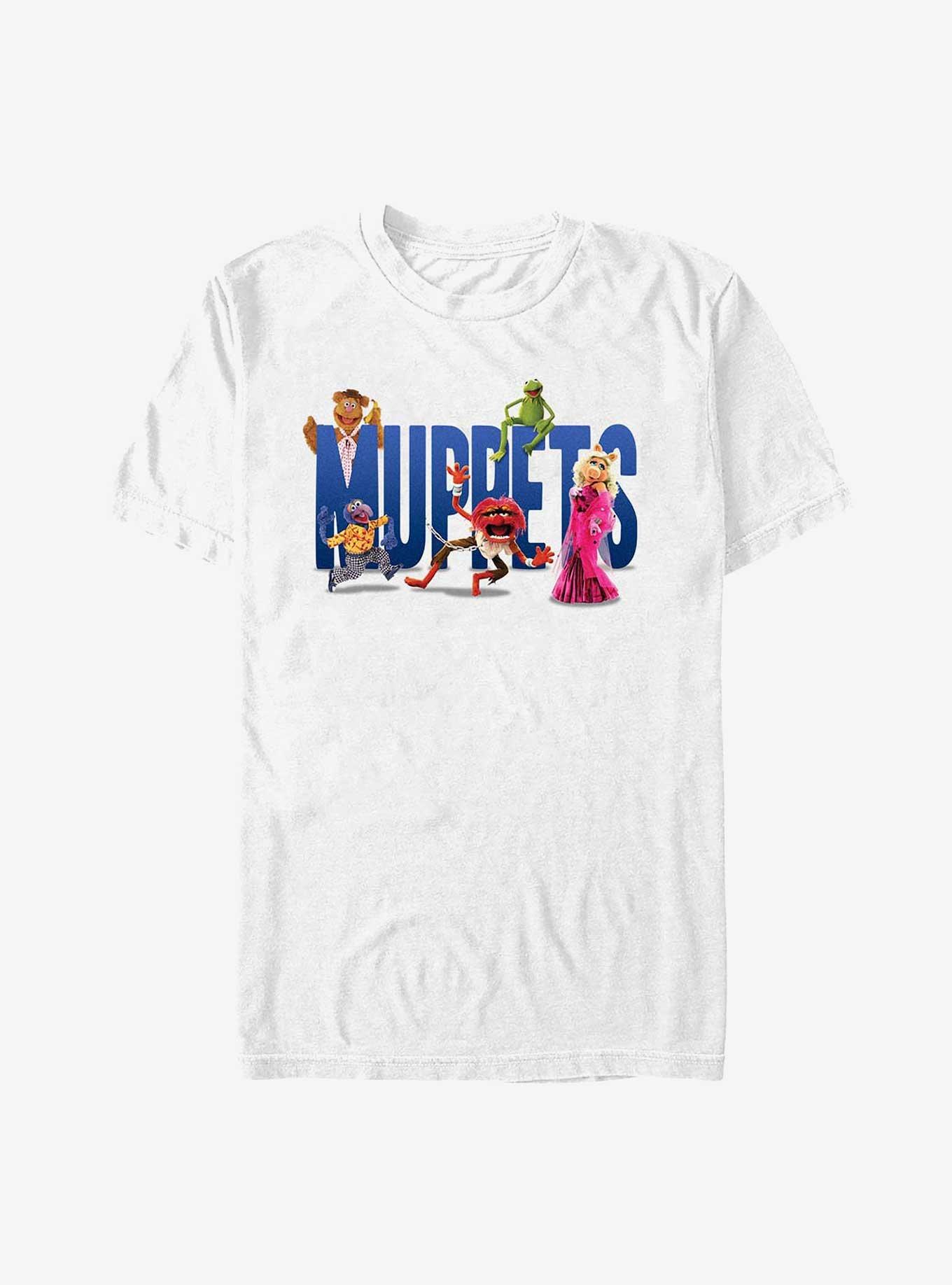 Disney The Muppets Name Group T-Shirt, WHITE, hi-res
