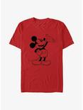 Disney Mickey Mouse Mickey Presents T-Shirt, RED, hi-res