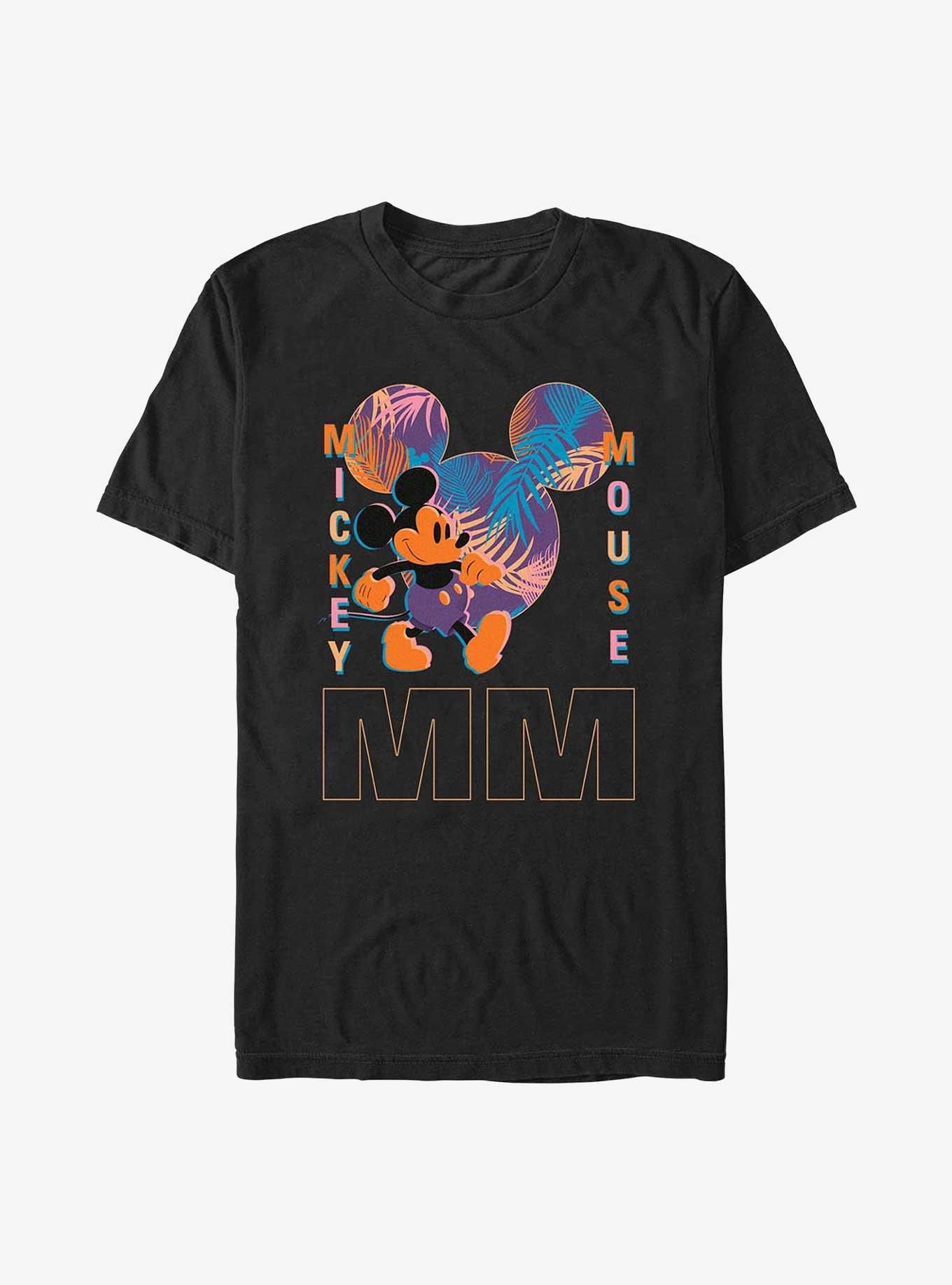 Disney Mickey Mouse Tropic Eve T-Shirt, BLACK, hi-res
