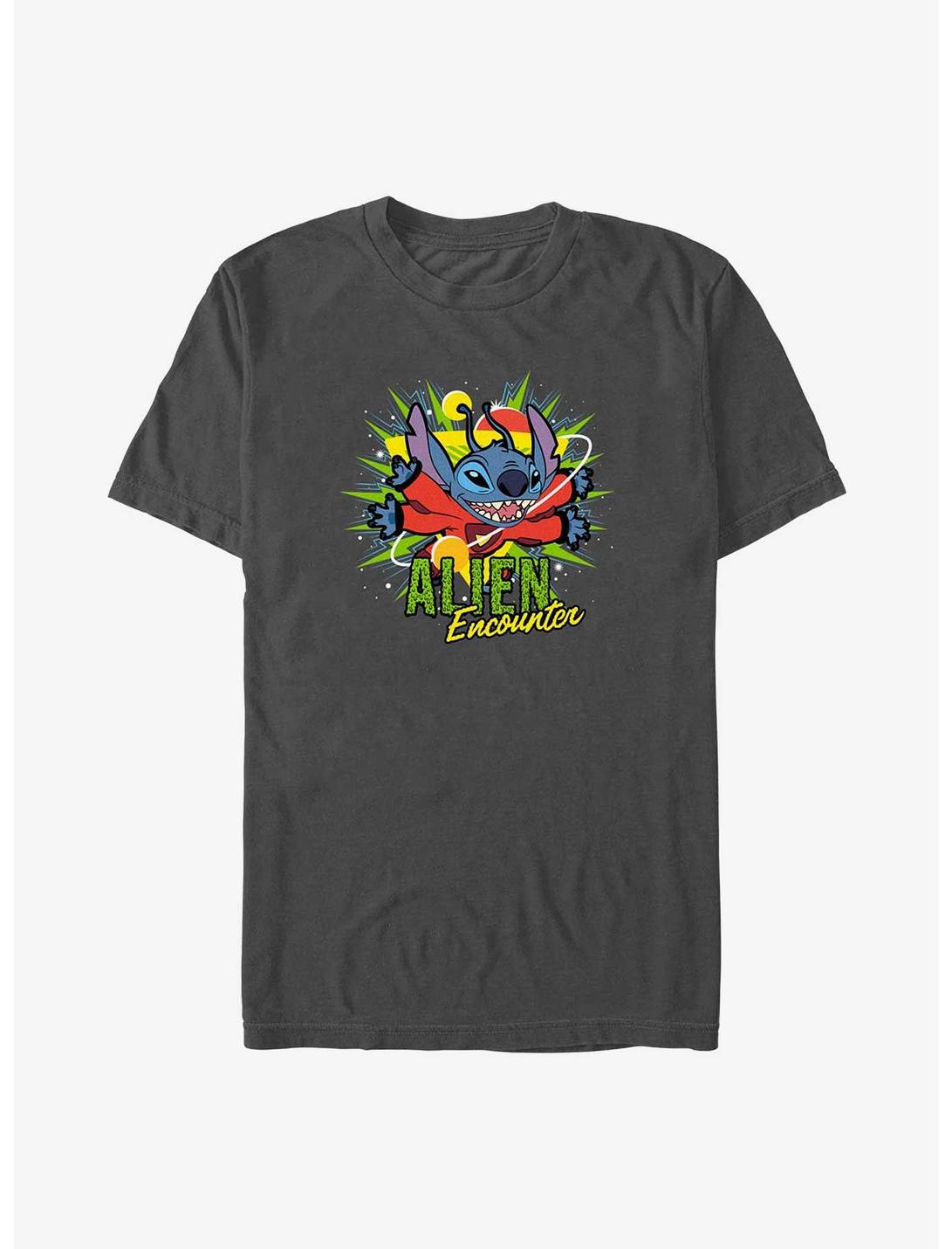 Disney Lilo & Stitch Alien Encounter T-Shirt, CHARCOAL, hi-res