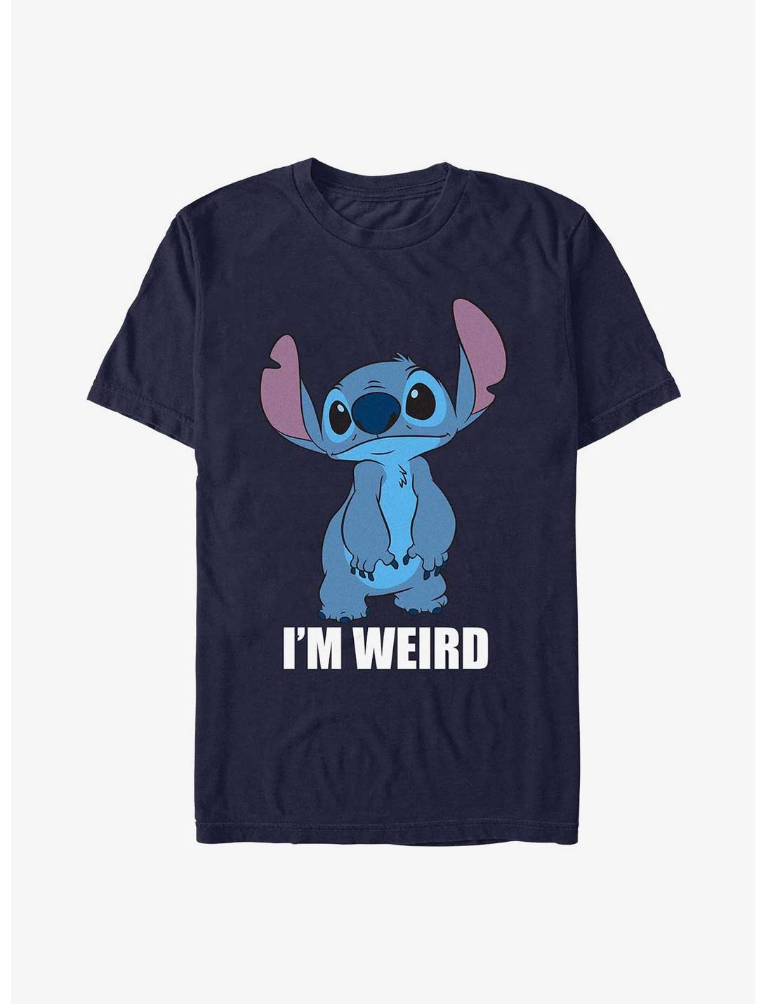 Disney Lilo & Stitch Weird Stitch T-Shirt, NAVY, hi-res