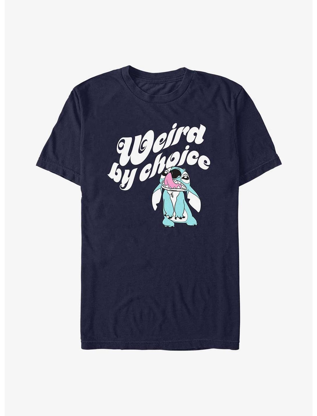 Disney Lilo & Stitch Weird By Choice T-Shirt, NAVY, hi-res