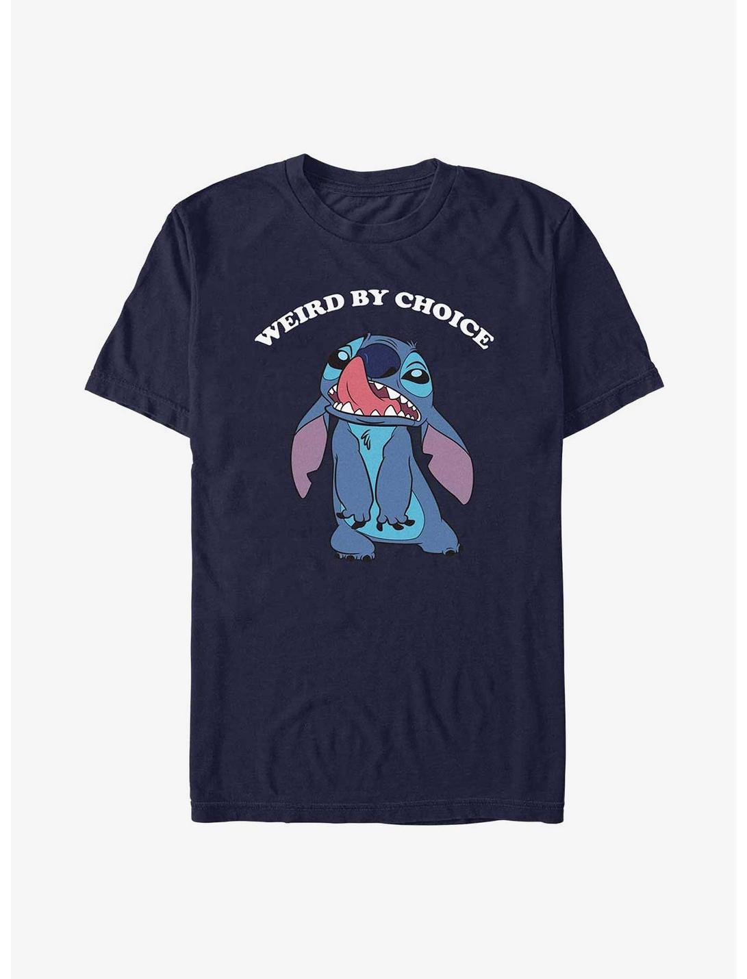 Disney Lilo & Stitch Weird By Choice T-Shirt, NAVY, hi-res