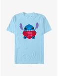 Disney Lilo & Stitch True Love Stitch T-Shirt, LT BLUE, hi-res