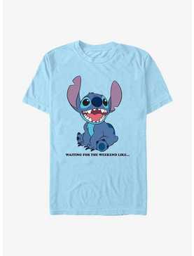 Disney Lilo & Stitch Waiting For The Weekend T-Shirt, , hi-res