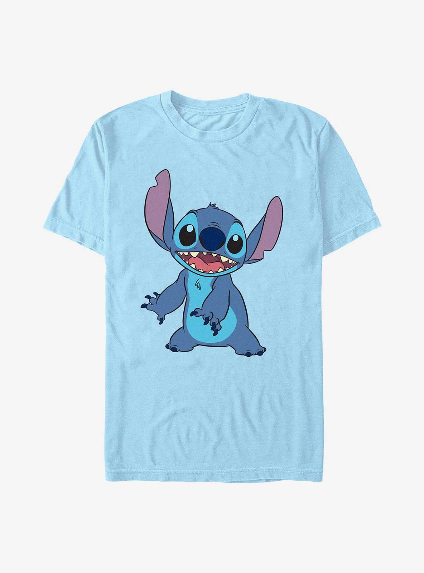 Disney Lilo & Stitch Toothy Stitch T-Shirt, LT BLUE, hi-res