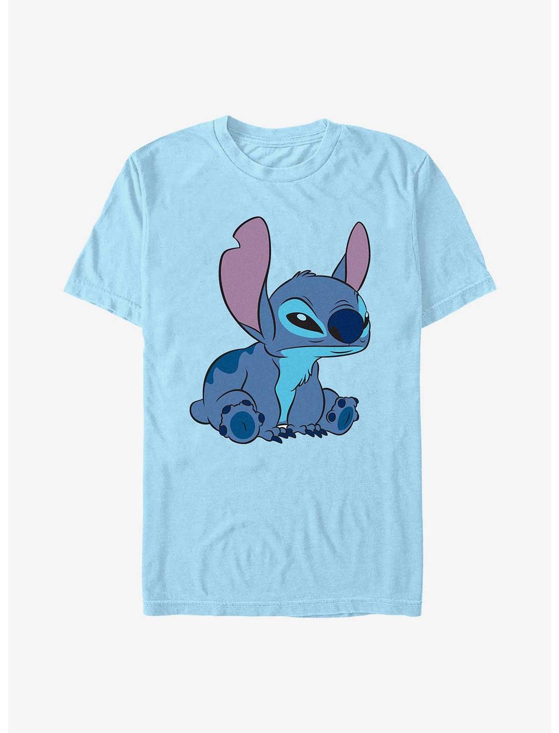Disney Lilo & Stitch Unsure Stitch T-Shirt, LT BLUE, hi-res