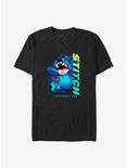 Disney Lilo & Stitch Stitch Galaxy T-Shirt, BLACK, hi-res