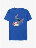 Disney Lilo & Stitch Surfer Stitch T-Shirt, ROYAL, hi-res