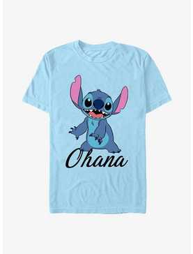 Disney Lilo & Stitch Stitch Ohana Stand T-Shirt, , hi-res