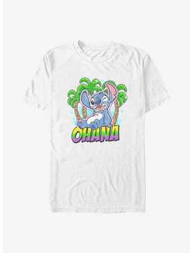 Disney Lilo & Stitch Stitch Ohana Airbrush T-Shirt, , hi-res